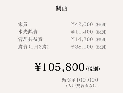 林寺料金表